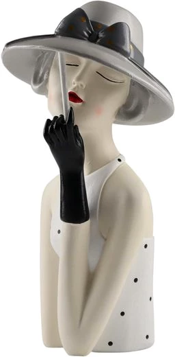 AM Design Dekofigur Damenbüste &quot;Handschuh&quot;, Dekoration aus Polyresin